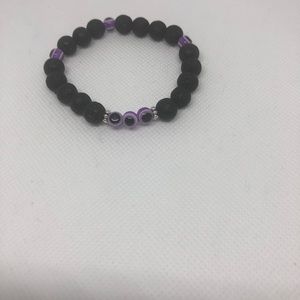 Purple Evil Eye Bracelet